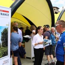 Atout France en Italie lance le départ du Tour de France à Florence.
