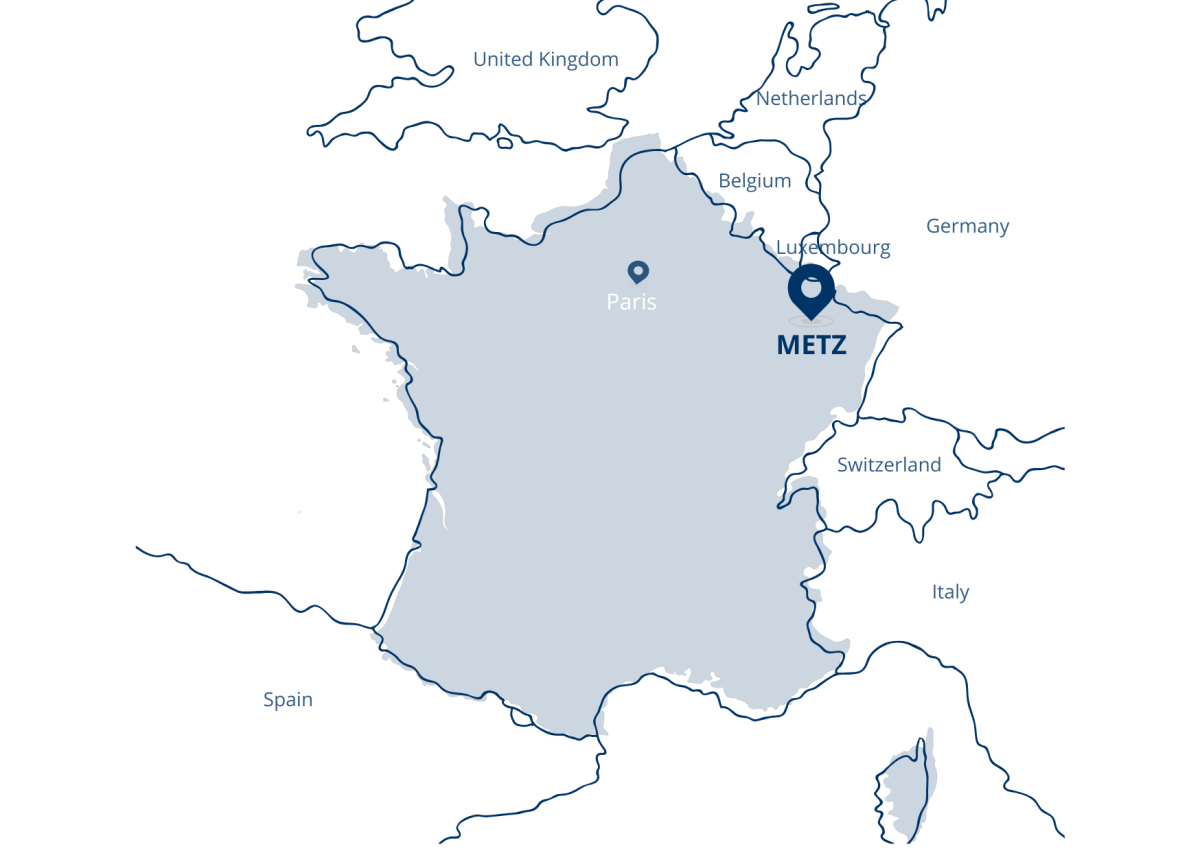 Carte Metz