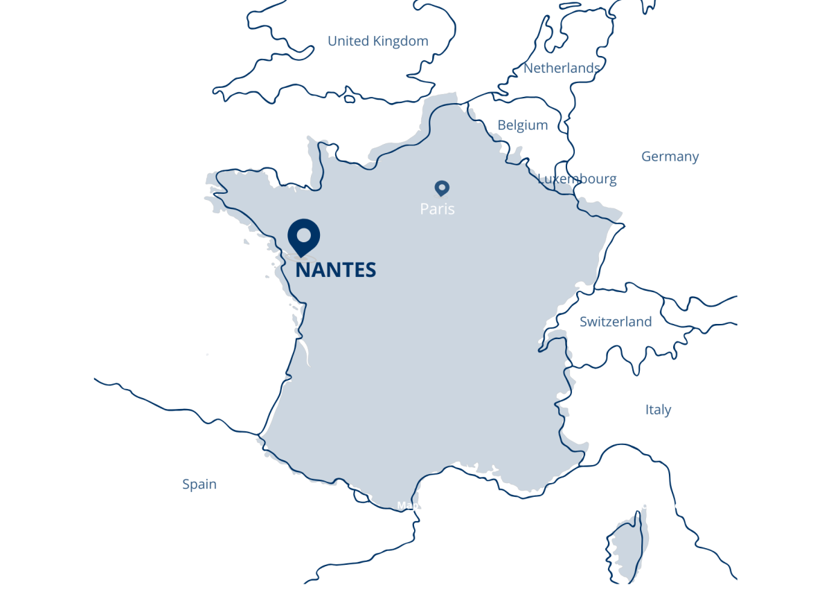 Carte Nantes