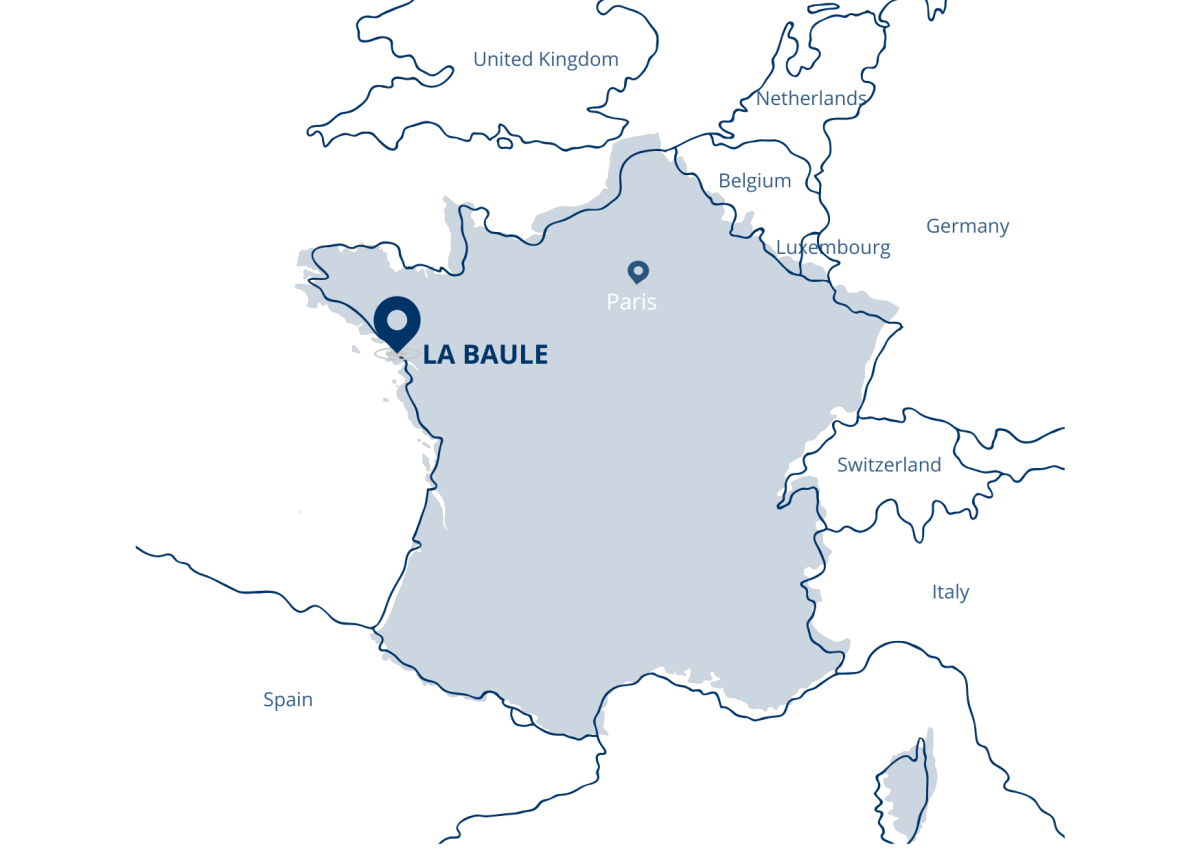 Carte La Baule