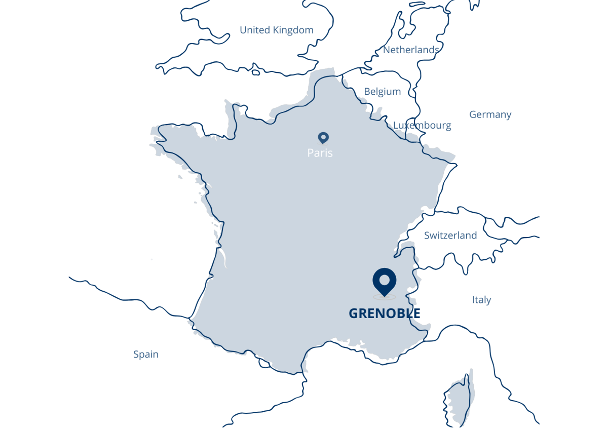 Carte Grenoble