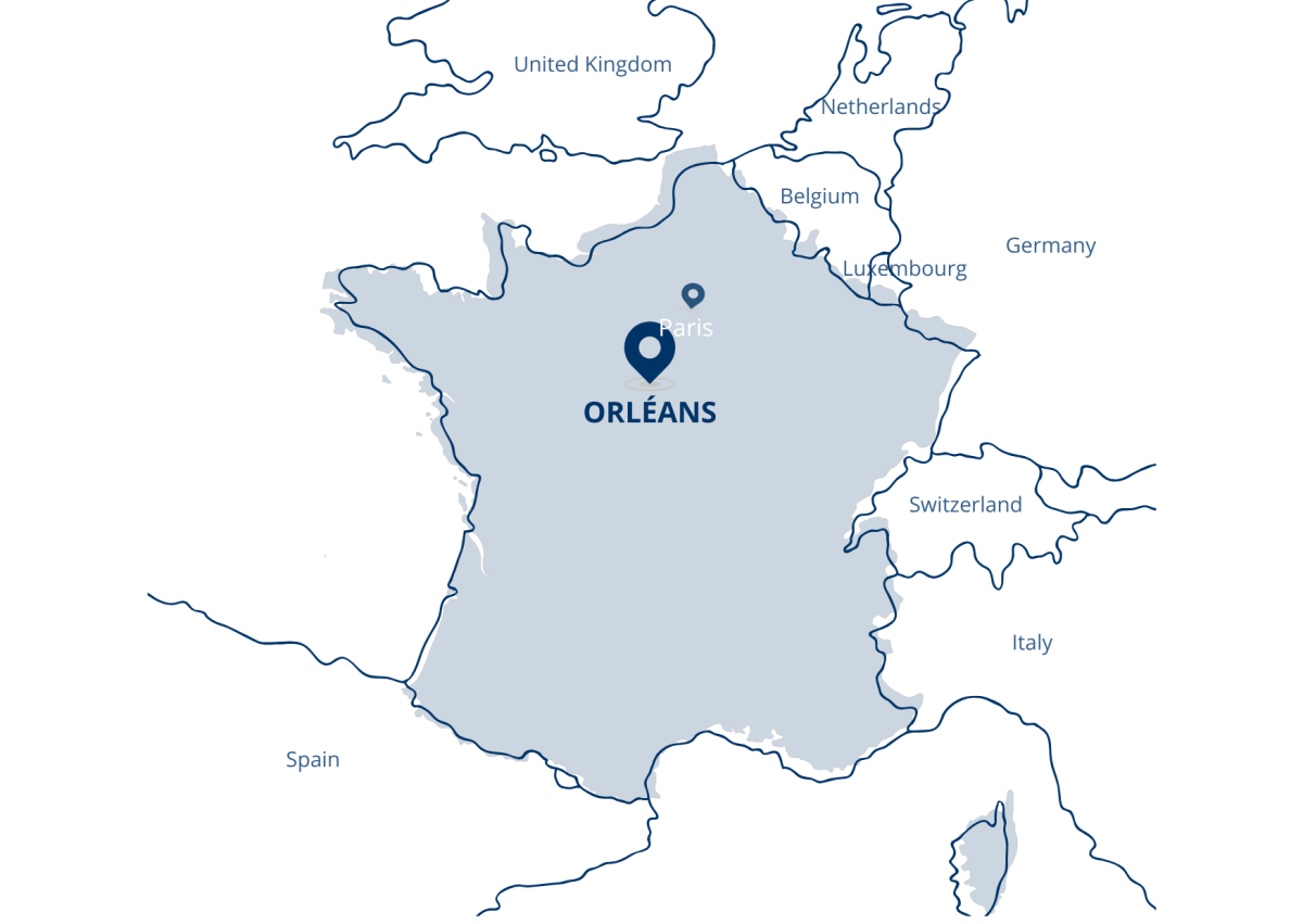 Carte Orléans