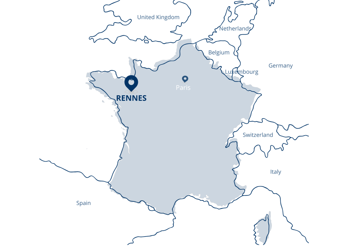 Carte Rennes