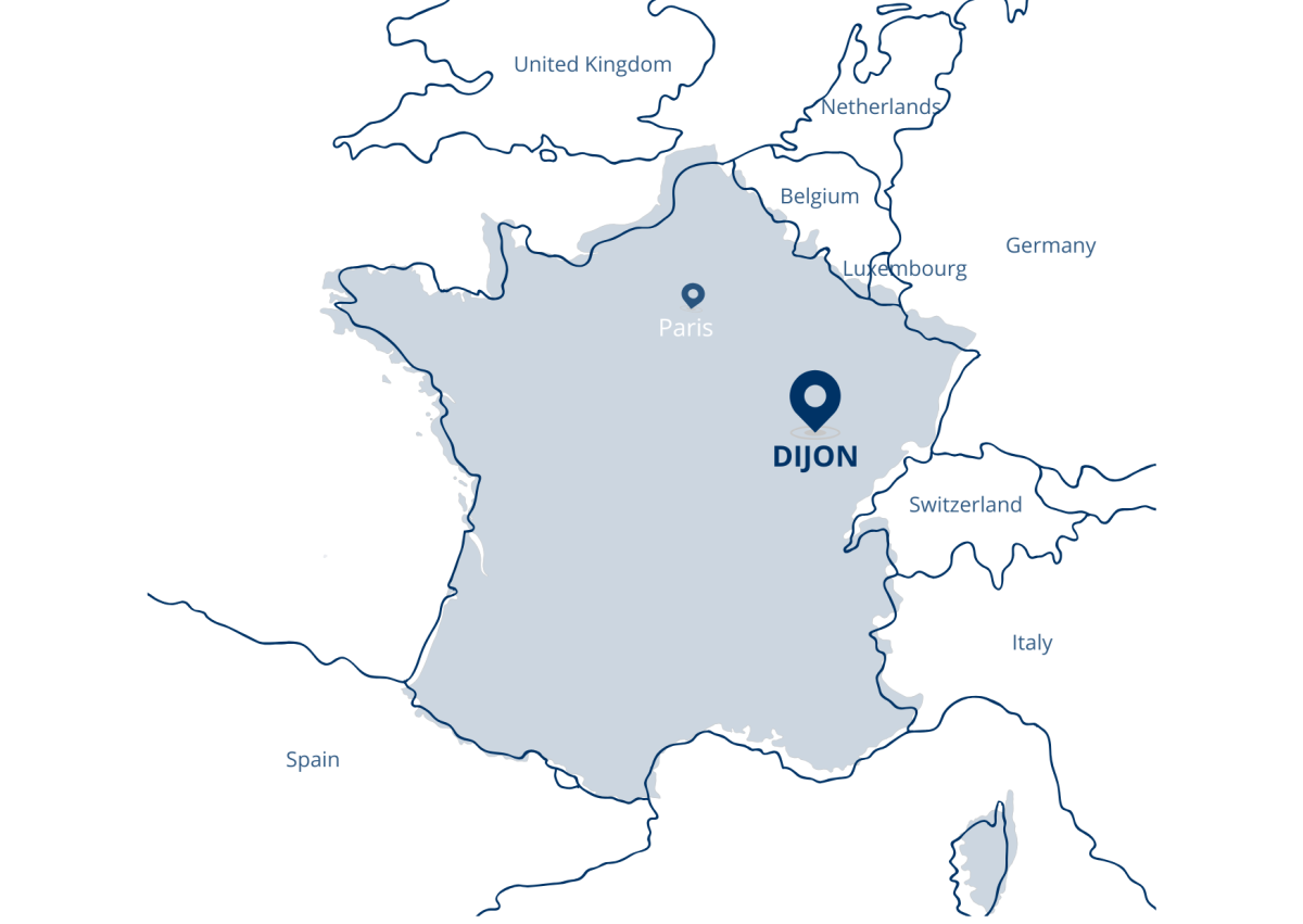Carte Dijon