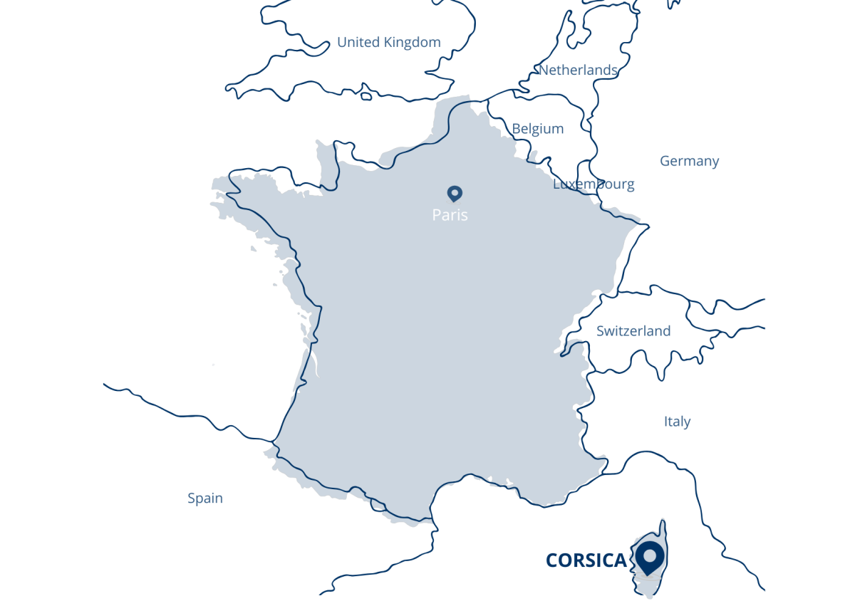 Carte Corse