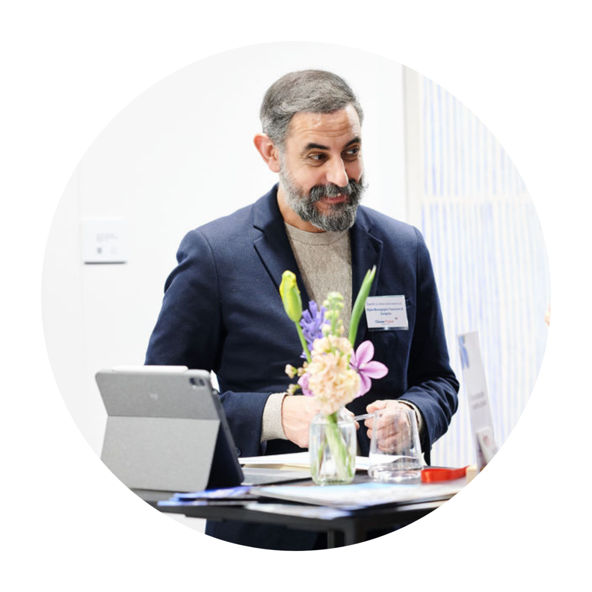 Portrait de Samir El Majid Janin-Manificat