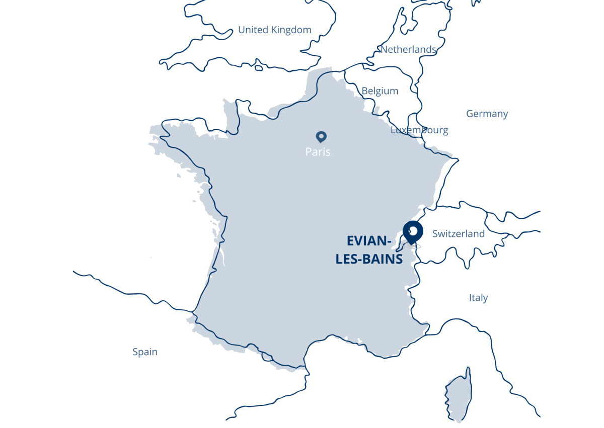 Carte Evian