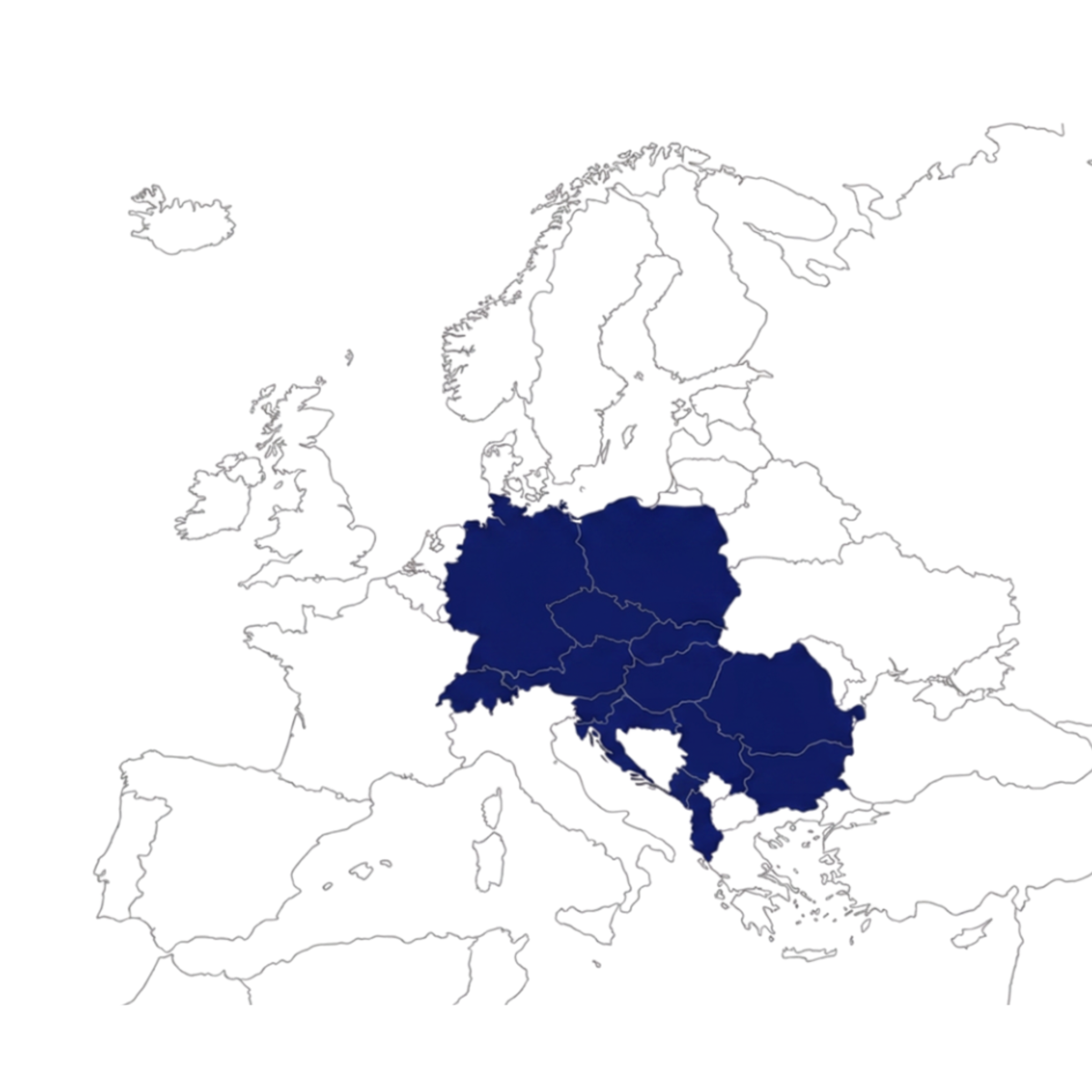 Zone germanophone et Europe Centrale