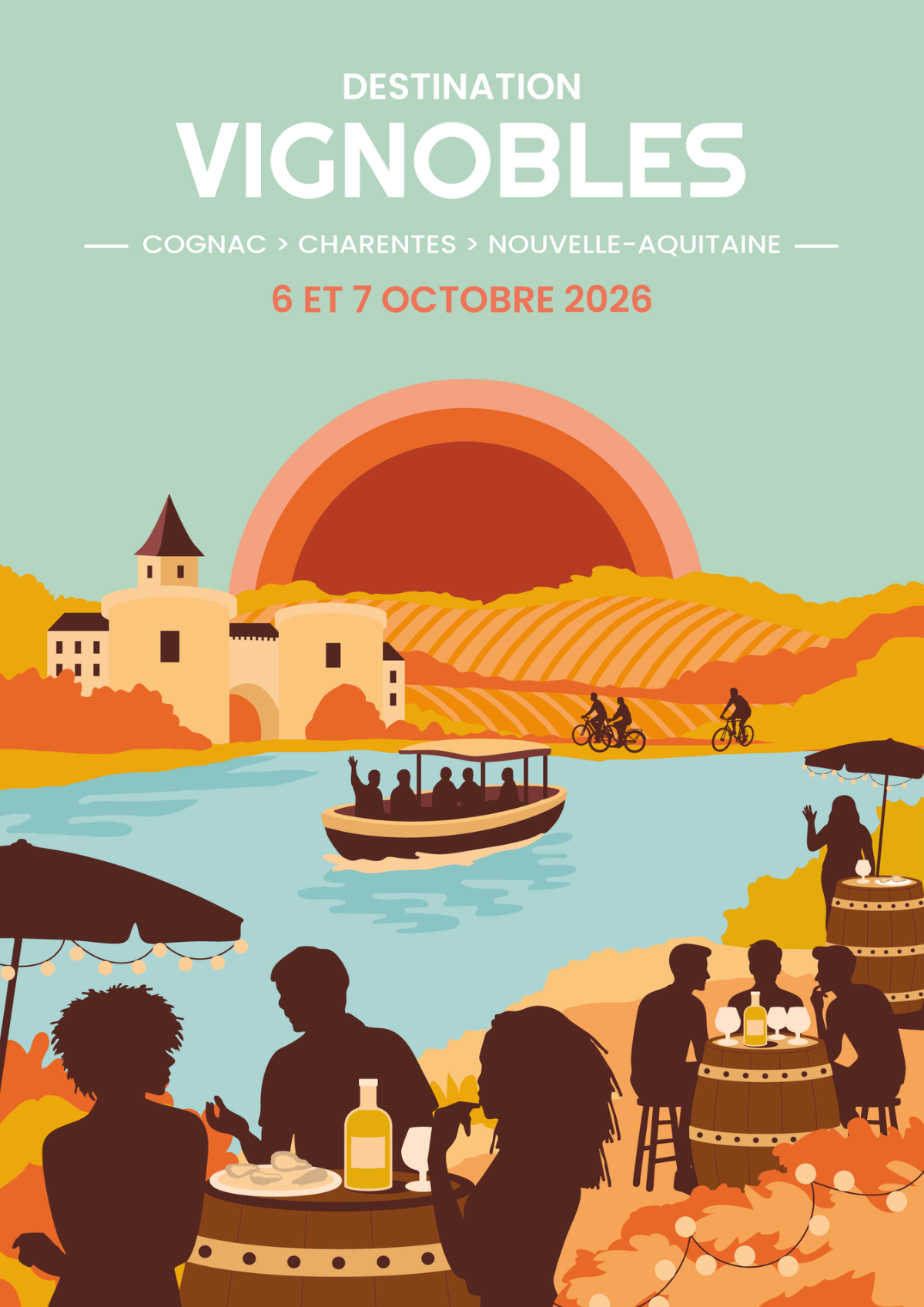 Affiche Destination Vignobles 2026