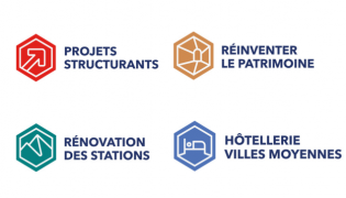 France Tourisme Ingénierie - Logos des 4 programmes