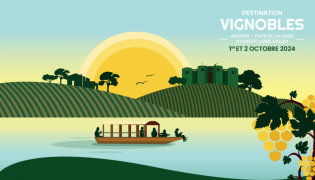 Affiche salon Destination Vignobles 2024