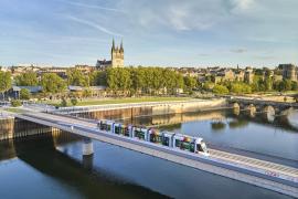 Vue aérienne Angers