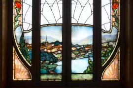 Vitraux Gruber-Le Village Lorrain