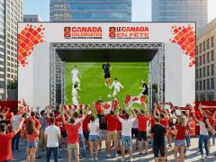 Deux villes canadiennes accueillent la coupe du monde de football