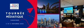 Visuel Tournée Médiatique canadienne 2 villes